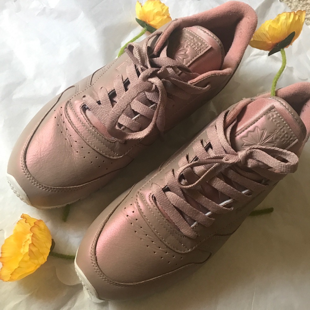 Pink Reebok Classics